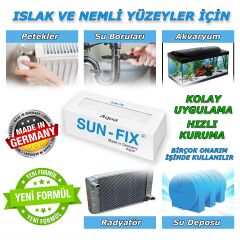 Sun-Fix Aqua Macun Kaynak Yapıştırıcı Islak Nemli Alanlar İçin 50 gr Yeni Geliştirilmiş Formül