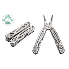 İzeltaş Elta Multi Tool Plus 13 Fonsiyonlu Katlanır Çok Amaçlı Pense El Aleti Paslanmaz Çelik 165 mm