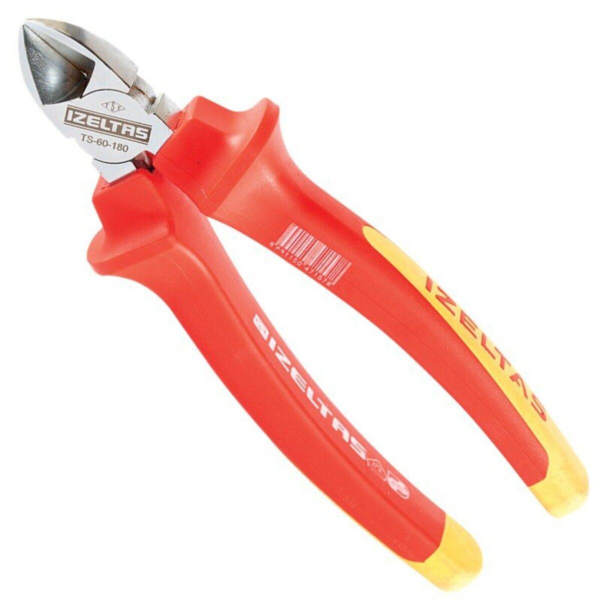 İzeltaş 1000V Yalıtımlı İzoleli Elektrikçi Yan Keski 180 mm 3700166180