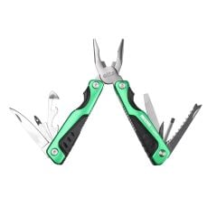 İzeltaş Elta Multi Tool Compact 12 Fonksiyonlu Katlanır Çok Amaçlı Pense El Aleti Paslanmaz Çelik 160 mm