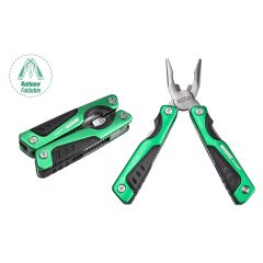 İzeltaş Elta Multi Tool Compact 12 Fonksiyonlu Katlanır Çok Amaçlı Pense El Aleti Paslanmaz Çelik 160 mm
