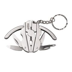 İzeltaş Elta Multi Tool Mini 7 Fonksiyonlu Katlanır Çok Amaçlı Pense El Aleti Paslanmaz Çelik 75 mm