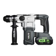 Sanplaza Voltz VZRH-20 Akülü Kırıcı Delici Hilti Kademeli Hız Kömürsüz 3.5 Joule SDS 20 V 5.0 Ah