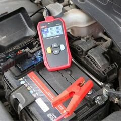Uni-t UT673A Dijital Akü Batarya Test Analiz Cihazı Voltaj Direnç Pil Kapasite Ölçme 12/24V 250 Ah