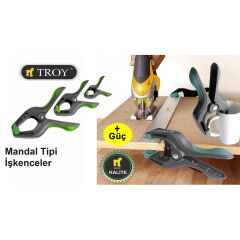 Troy 25059 Mandal Tipi İşkence El Mengenesi 9'' 225 mm