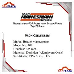 Mannesmann 404 Profesyonel Tırpan Bileme Taşı 225 mm
