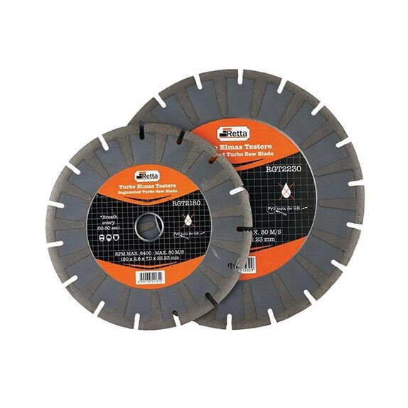 RETTA 180 MM Turbo Elmas Testere