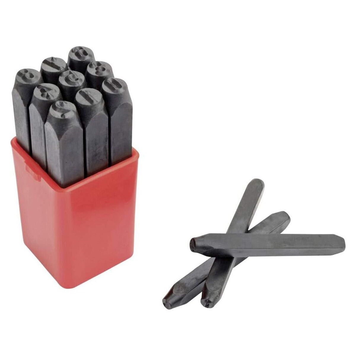 Mannesmann 243-Z-3 Profesyonel Rakam Zımba Damga Seti 3 mm 9 Parça