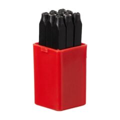 Mannesmann 243-Z-3 Profesyonel Rakam Zımba Damga Seti 3 mm 9 Parça