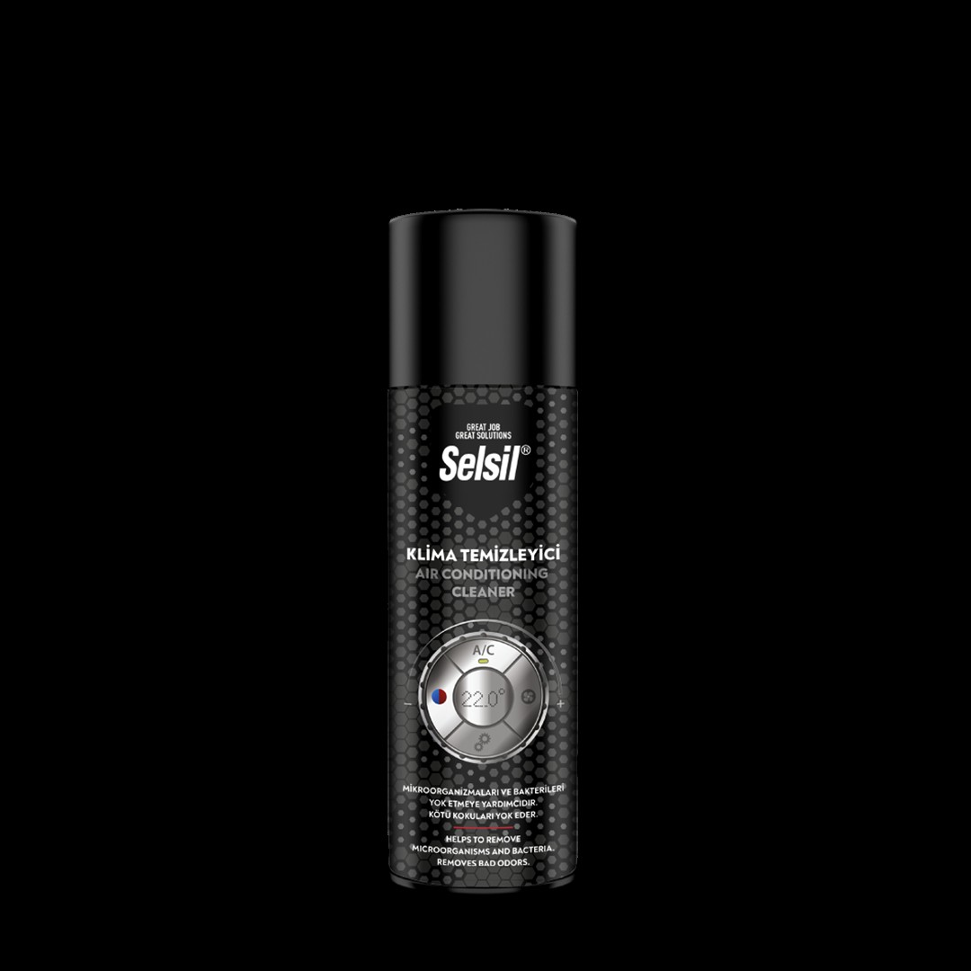 Selsil Klima Temizleyici Sprey 150 ML Araç Klima Koku Giderici Limon Kokulu