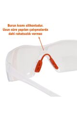 Baymax S-1100 Quattro Koruyucu Şeffaf Gözlük