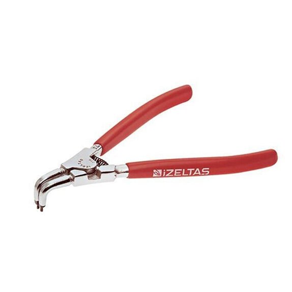 İzeltaş 3311120210 Dış Segman Yaylı Eğri Pense 210 Mm