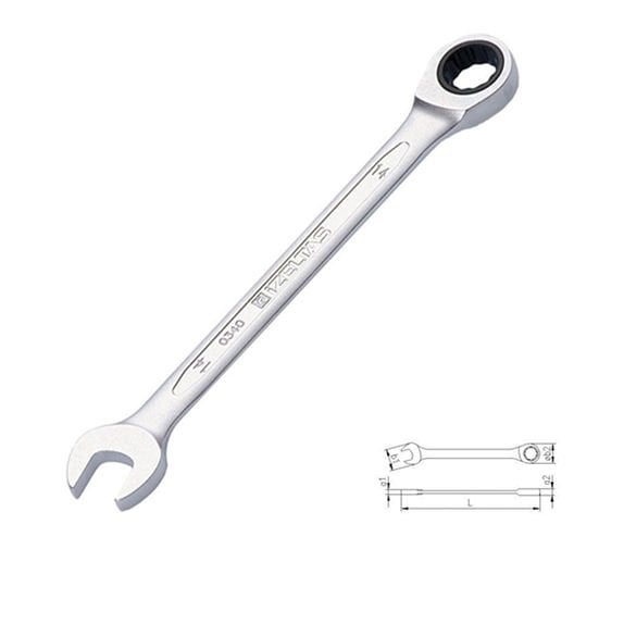 İZELTAŞ Cırcırlı Kombine Anahtar 17 MM