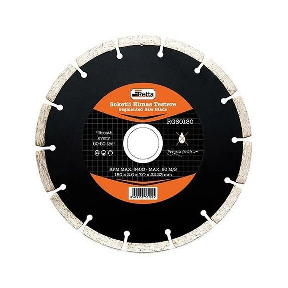 RETTA 180 MM Soketli Elmas Testere