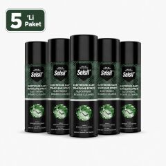 Selsil Elektronik Kart Temizleme Spreyi 200 ml Yağsız Antistatik Devre Temizleyici Sprey 5 Adet