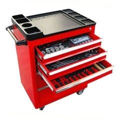 İzeltaş 8235006121 5 Çekmeceli Partner Takım Dolabı Dolu 118 Parça