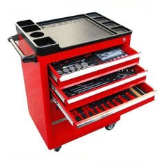 İzeltaş 8235006121 5 Çekmeceli Partner Takım Dolabı Dolu 118 Parça