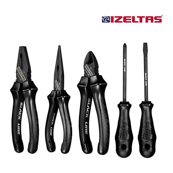 İzeltaş 13000005133 Black Line 5 Parça Set