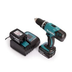 Makita DHP453SFE3 Darbeli Matkap Vidalama Üç Akülü