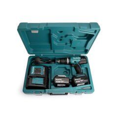 Makita DHP453SFE3 Darbeli Matkap Vidalama Üç Akülü