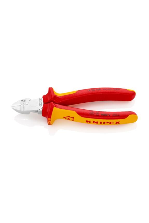 Knipex 1426160 VDE Kablo Sıyırıcılı Yan Keski 160 mm