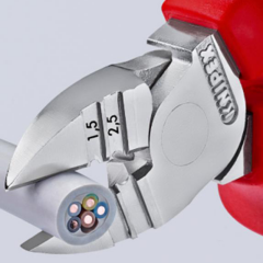 Knipex 1426160 VDE Kablo Sıyırıcılı Yan Keski 160 mm