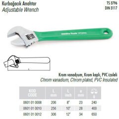 Elta 10'' 28 mm Kurbağacık Anahtar