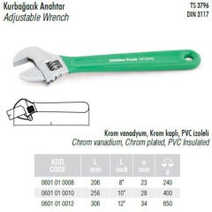 ELTA 10'' KURBAĞACIK ANAHTAR (PVC)