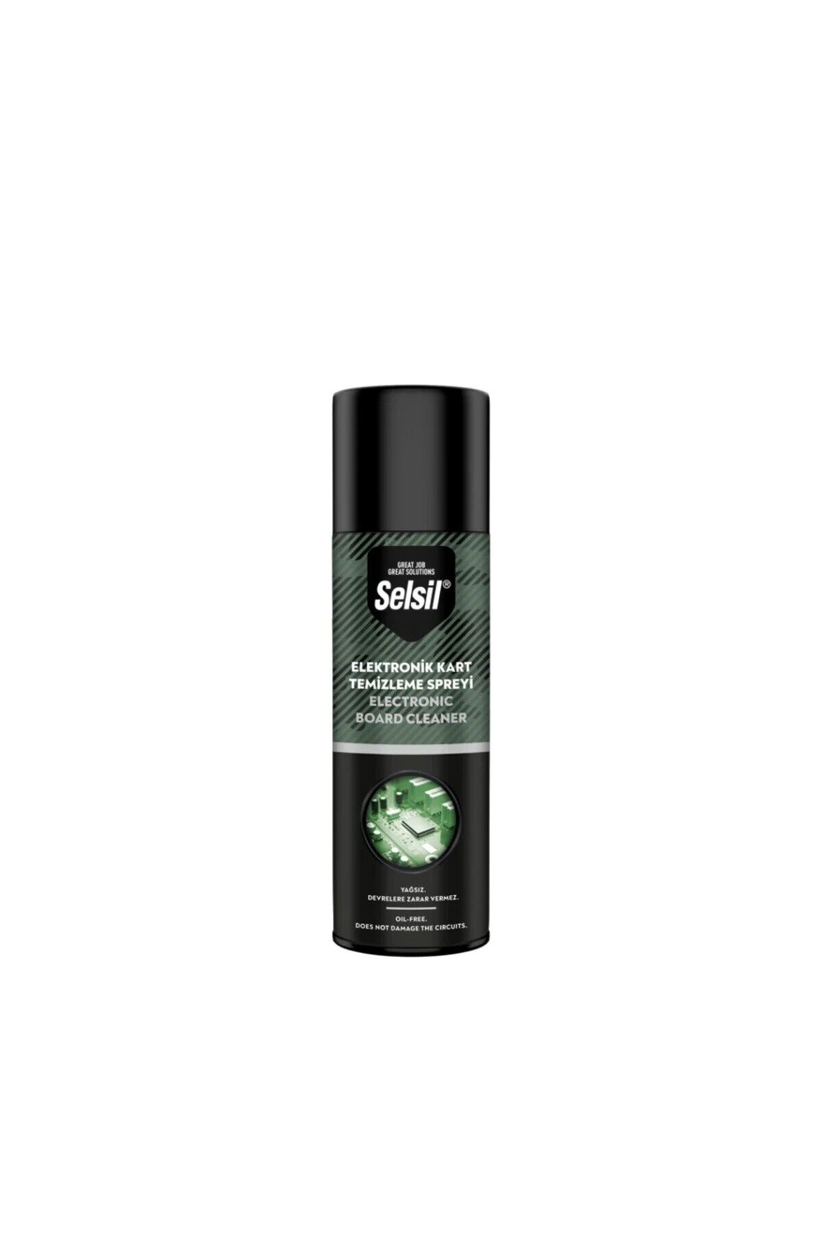 Selsil Elektronik Kart Temizleme Spreyi 200 ml Yağsız Antistatik Devre Temizleyici Sprey 1 Adet
