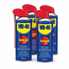 WD-40 Çok Amaçlı Genel Koruyucu Yağlayıcı Pas Sökücü Sprey 350 ML Kobra Başlık 4 Adet