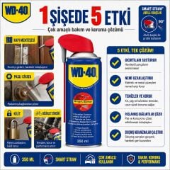 WD-40 KORUYUCU YAĞLAYICI PAS SÖKÜCÜ 350 ML