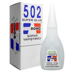 Evobond 502 Hızlı Yapıştırıcı 20 gr Çok Amaçlı Japon Yapıştırıcı