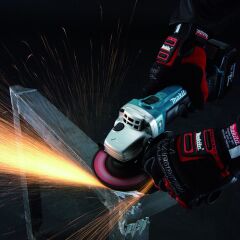 Makita DGA452RMJ Akülü Avuç Taşlama 18V Çift Akülü 115mm