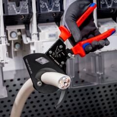 Knipex 9531280 Cırcır Mekanizmalı Kablo Makası 280 mm