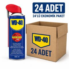 WD-40 Çok Amaçlı Genel Koruyucu Yağlayıcı Pas Sökücü Sprey 350 ML Kobra Başlık 24 Adet