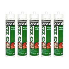 Ceresit Cs 225 Şeffaf Silikon 280 Gr 5 Adet