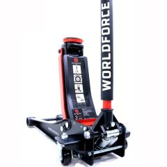 Worldforce 11101 Hidrolik Kriko 3 Ton Düşük Profil Çift Piston Garaj Tipi Araç Krikosu