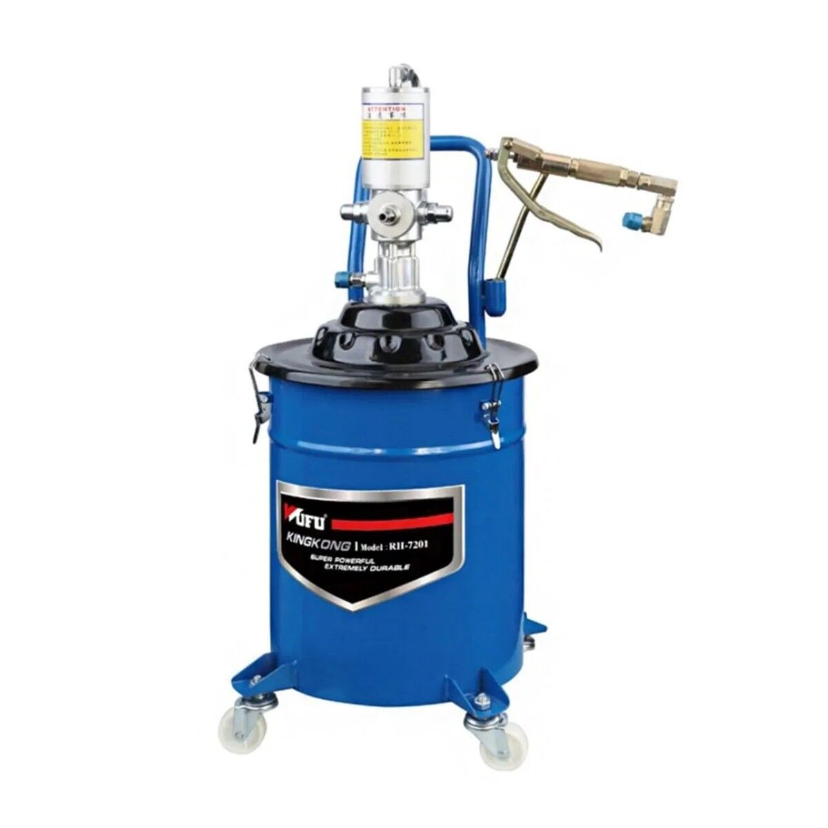Wufu RH7201 Havalı Gres Pompası 20 Litre 6-8 Bar