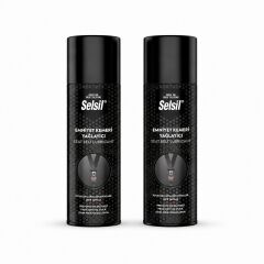 Selsil Emniyet Kemeri Yağlayıcı Sprey 200 ml Düzgün Sarılması İçin Bakım Koruyucu Sprey 2 Adet