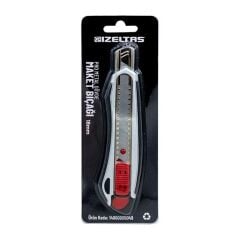 İzeltaş 14000005049 Pro Metal Gövde Geniş Maket Bıçağı 18 mm