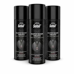 Selsil Emniyet Kemeri Yağlayıcı Sprey 200 ml Düzgün Sarılması İçin Bakım Koruyucu Sprey 3 Adet