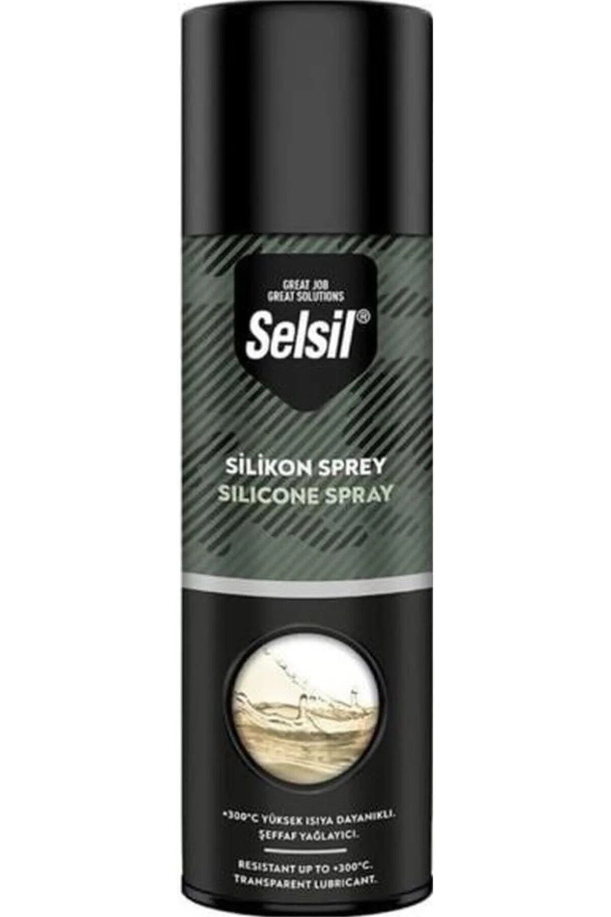 Selsil Silikon Sprey 500 ml Şeffaf Yağlayıcı Su İtici ve Ses Önleyici Bakım Spreyi