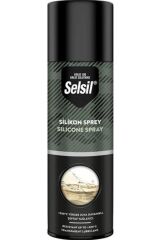 Selsil Silikon Sprey 500 ml Şeffaf Yağlayıcı Su İtici ve Ses Önleyici Bakım Spreyi
