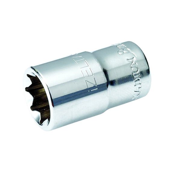 İZELTAŞ Sekiz Köşe Lokma Anah. 1/4"- 10 MM