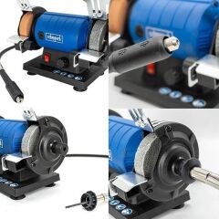 Scheppach HG35 Fleksibıl Şaftlı Değişken Hız Kontrollü Taş Motoru