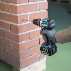 Makita DHP484RTJ 18V Li Çift Akülü Darbeli Matkap