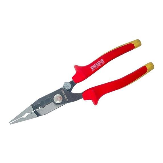 İzeltaş 13000005519 Yaylı 1000V Çok Fonksiyonlu Elektrikçi Pense