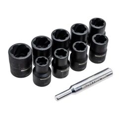 İzeltaş 14000005130 1/2'' Twist Lokma Seti 10 Parça