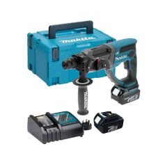 Makita DHR202RTJ 18V Li Çift Akülü Kırıcı Delici Matkap