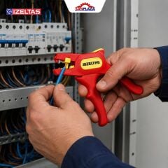 İzeltaş Elektro Mekanik Kablo Sıyırıcı 0375350026 Otomatik Kablo Soyma ve Sıyırma Pensesi